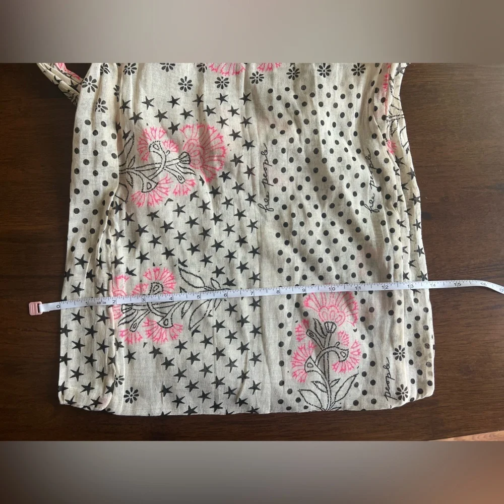 Free People Boho Floral Star Tote Chic, Lightweight & Eco-Friendly